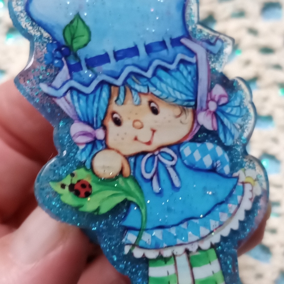 Blueberry muffin badge reel - Picture 8 of 9